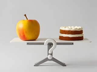 Decision Time: Apple Versus Cake