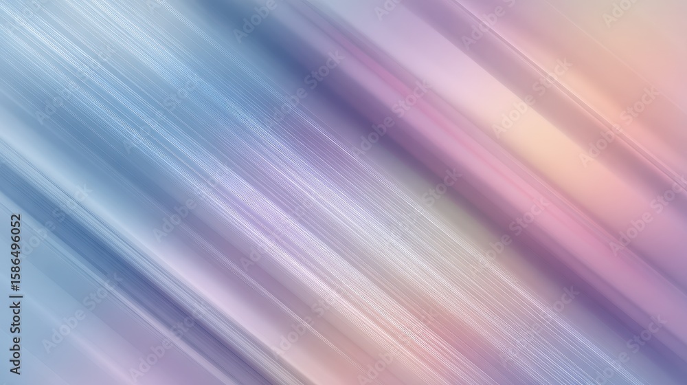 Aufkleber abstract diagonal lines in blue and pink hues create a smooth, textured gradient background with a m