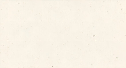 Subtle textured off white paper background with fine fibers and specks
