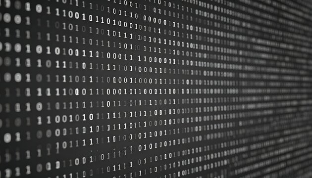 Binary code background