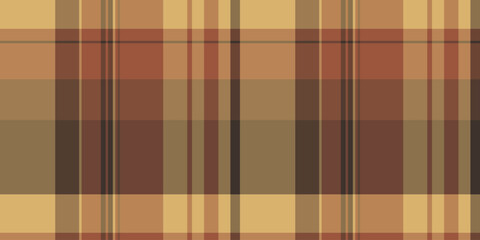 Warm autumnal plaid pattern.  Earthy tones create a cozy and rustic feel, perfect for fallthemed designs, apparel, or website backgrounds.