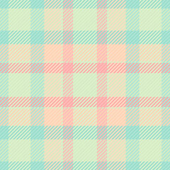 Pastel plaid pattern, perfect for textile design, fashion, or website backgrounds. Soft, muted colors create a calming, feminine aesthetic.