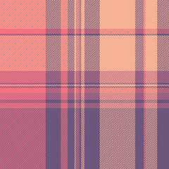 Soft pastel plaid pattern.  Subtle peach, rose, and purple hues create a calming, textured background ideal for fashion, home decor, or website design.