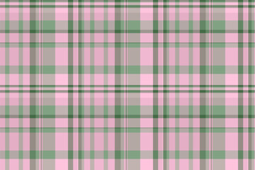 Gift pattern check textile, linear vector seamless tartan. Screen fabric plaid background texture in pastel and light colors.