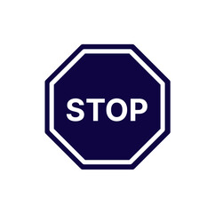 stop sign icon vector illustration (1)
