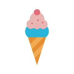 ice cream vector illustration