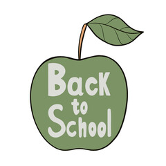 green apple illustration