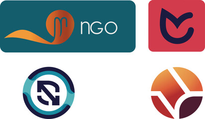 NGO Logo and Elements Vector