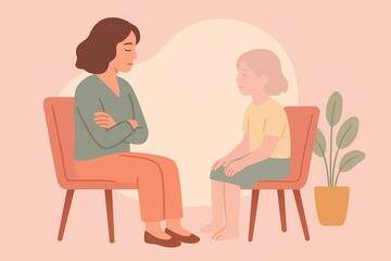 Talking to the Inner Child in Therapy – AI generated