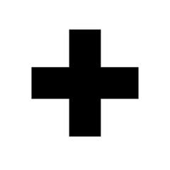 Medical symbol Icon Isolated Outline