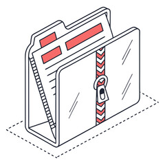 folder icon vector illustration