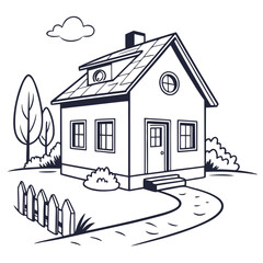 house in the woods
