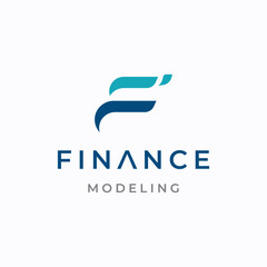 creative financial investment abstract logo template design.Logo for business corporate identity.