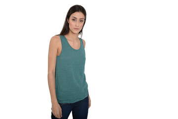 T-shirt débardeur sans manches