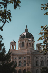 Obraz premium Architecture in Vienna, Austria. Beautiful historic building design European city travel