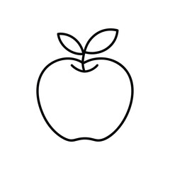 apple with leaf