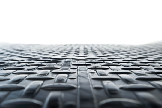 tire track close up