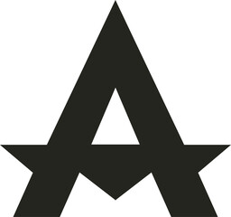 Modern AM logo with bold, clean lines, merging letters seamlessly. Sleek, minimal, and professional—perfect for branding, tech, or creative businesses.