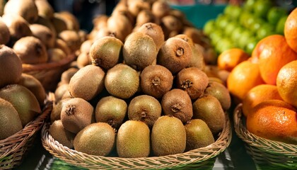 fruit kiwi food market