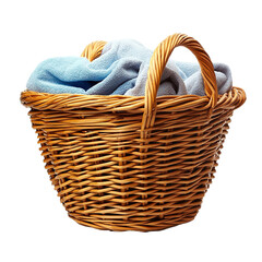 Obraz premium laundry basket with towels
