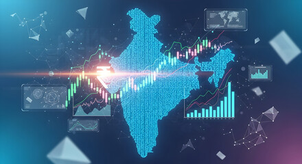 India's Digital Economy: Rupee, Stock Market & Tech Innovation