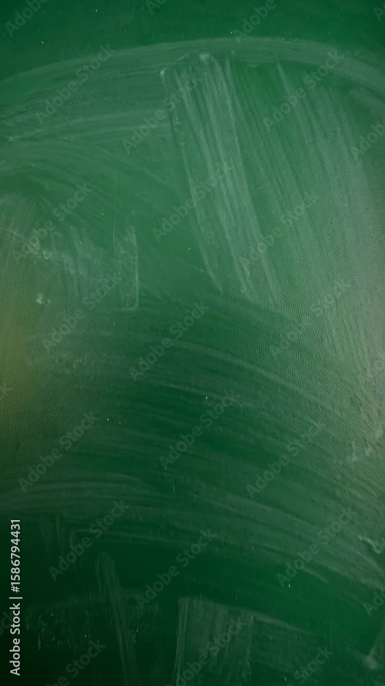 Aufkleber used green chalkboard with visible chalk marks creates a textured abstract background pattern for ed