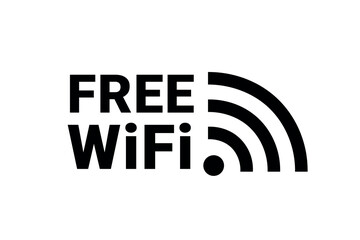 free wifi sign, wi fi zone door sticker