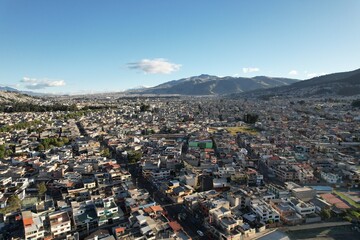 ciudad en la andes