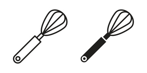 Whisk icon symbol concept. Icons for web and mobile.