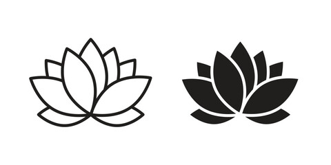 Protea icon symbol concept. Icons for web and mobile.