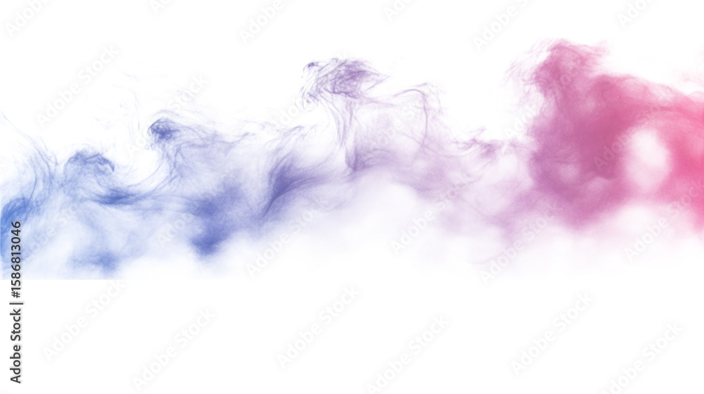 Fototapete fog effect for adding a mysterious look to images. transparent mist overlay element rendered with so