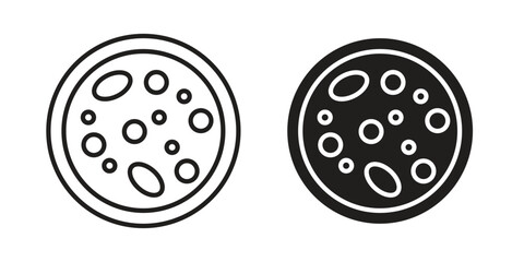 Leukemia icon symbol concept. Icons for web and mobile.