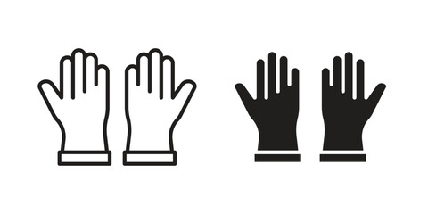 Gloves icon symbol concept. Icons for web and mobile.