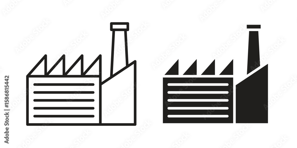 Poster factory icon symbol concept. icons for web and mobile.