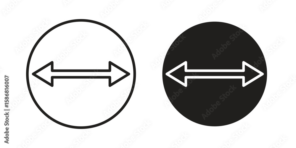Poster double arrow icon symbol concept. icons for web and mobile.