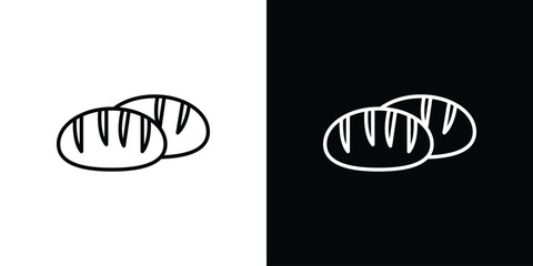 Steamed bread icon for Apps. Icon Design Template.