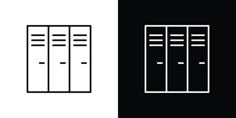 Locker icon for Apps. Icon Design Template.