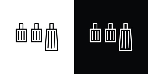 car pedal icon for Apps. Icon Design Template.