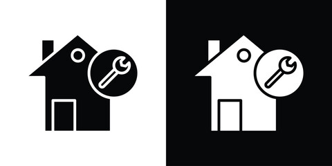 Home repair icon symbol sign, vector, eps 10