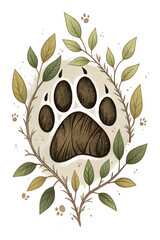 "Bear Paw Art Design