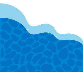 바다 파도 일러스트