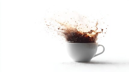 Coffee mug for advertisement