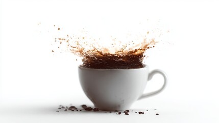 Coffee mug for advertisement