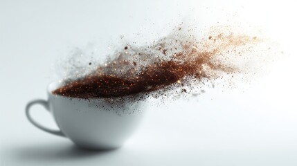 Coffee mug for advertisement