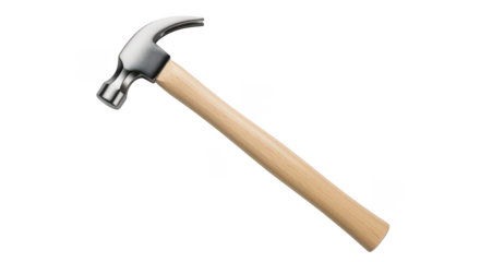 Claw Hammer With Wooden Handle