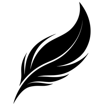 Fototapeta feather pen vector