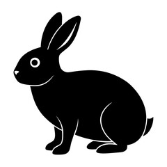 vector illustration of a rabbit