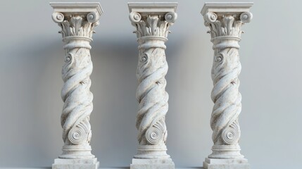 Magnificent Stone Pillars A Study in Ancient Column Architecture and Structural design