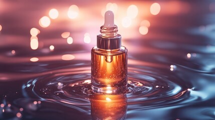 Luxury Oil Enhancing Beauty with a Glowing Aesthetic