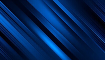 Obraz premium Abstract diagonal lines in shades of dark and light blue